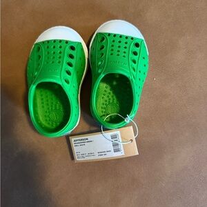 Native Baby size c2 Green Shoes
